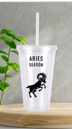 Aries Season Tumbler, Aries Tumbler, Aries Season, Zodiac Tumblers, Astrology Tumblers, Aries Zodiac Tumbler, Aries Astrology Tumbler