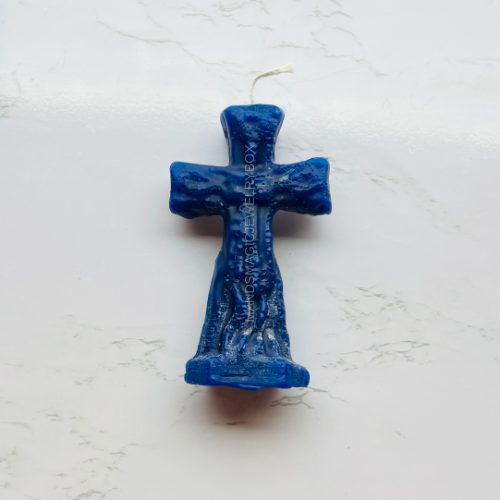 Cross Plain Candles/Velas Solidas Cruzes
