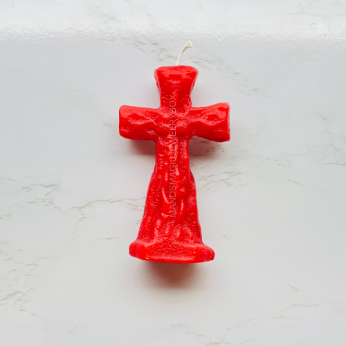 Cross Plain Candles/Velas Solidas Cruzes