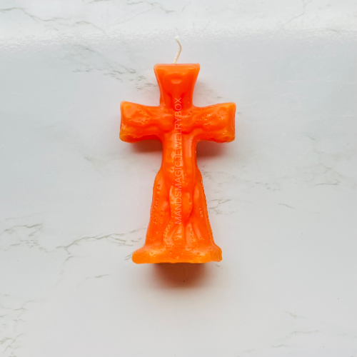 Cross Plain Candles/Velas Solidas Cruzes