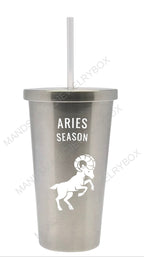 Aries Season Tumbler, Aries Tumbler, Aries Season, Zodiac Tumblers, Astrology Tumblers, Aries Zodiac Tumbler, Aries Astrology Tumbler