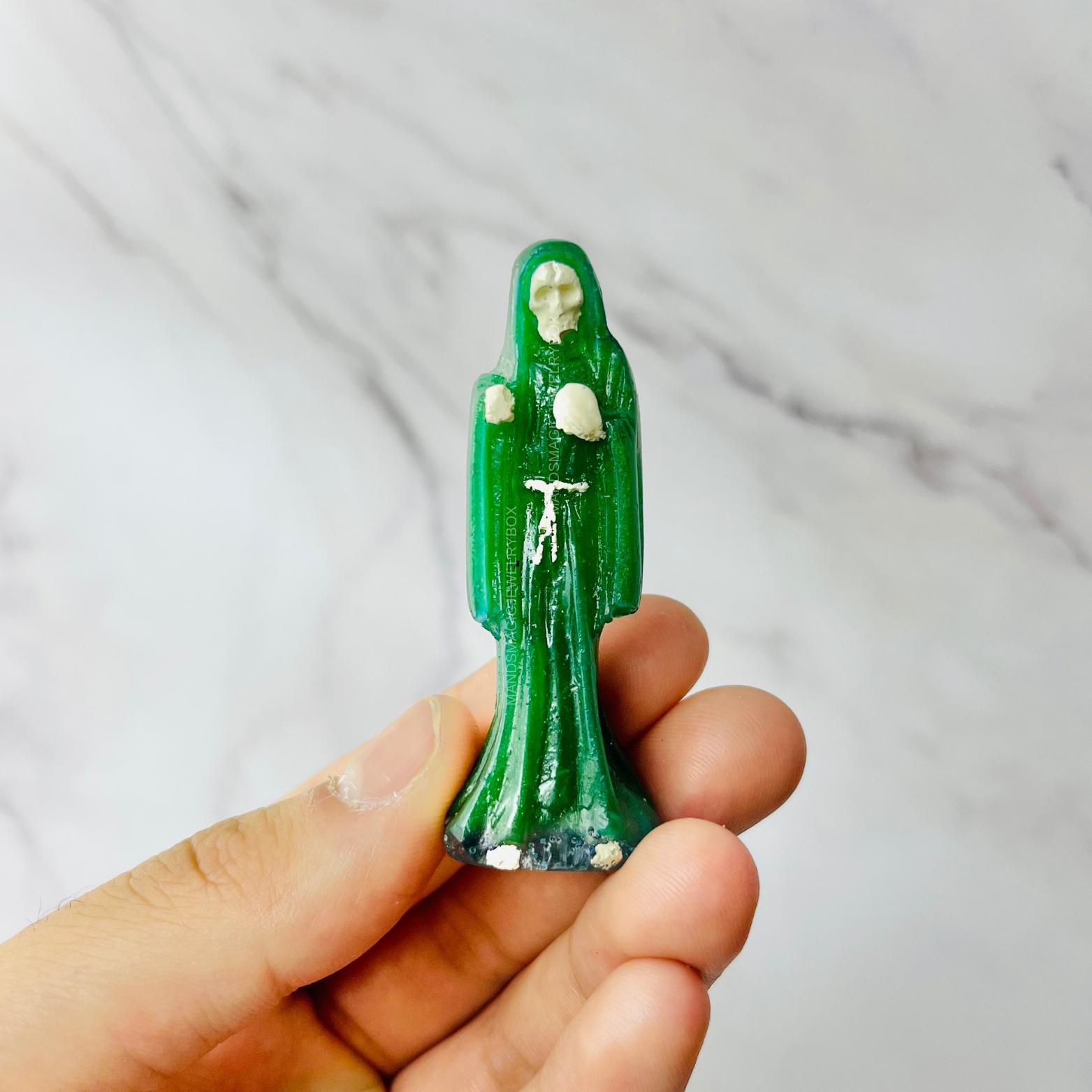 2.5-inch Santa Muerte Statue, Holy Death Statue