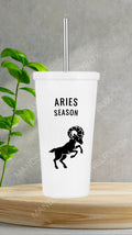 Aries Season Tumbler, Aries Tumbler, Aries Season, Zodiac Tumblers, Astrology Tumblers, Aries Zodiac Tumbler, Aries Astrology Tumbler