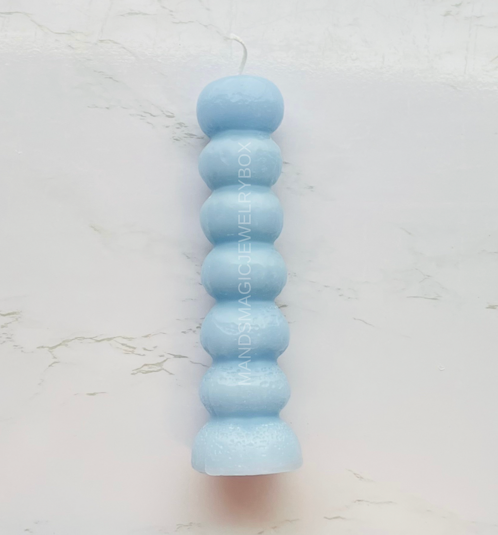 Plain 7 Knot Candles/Velas Solidas 7 Nudos