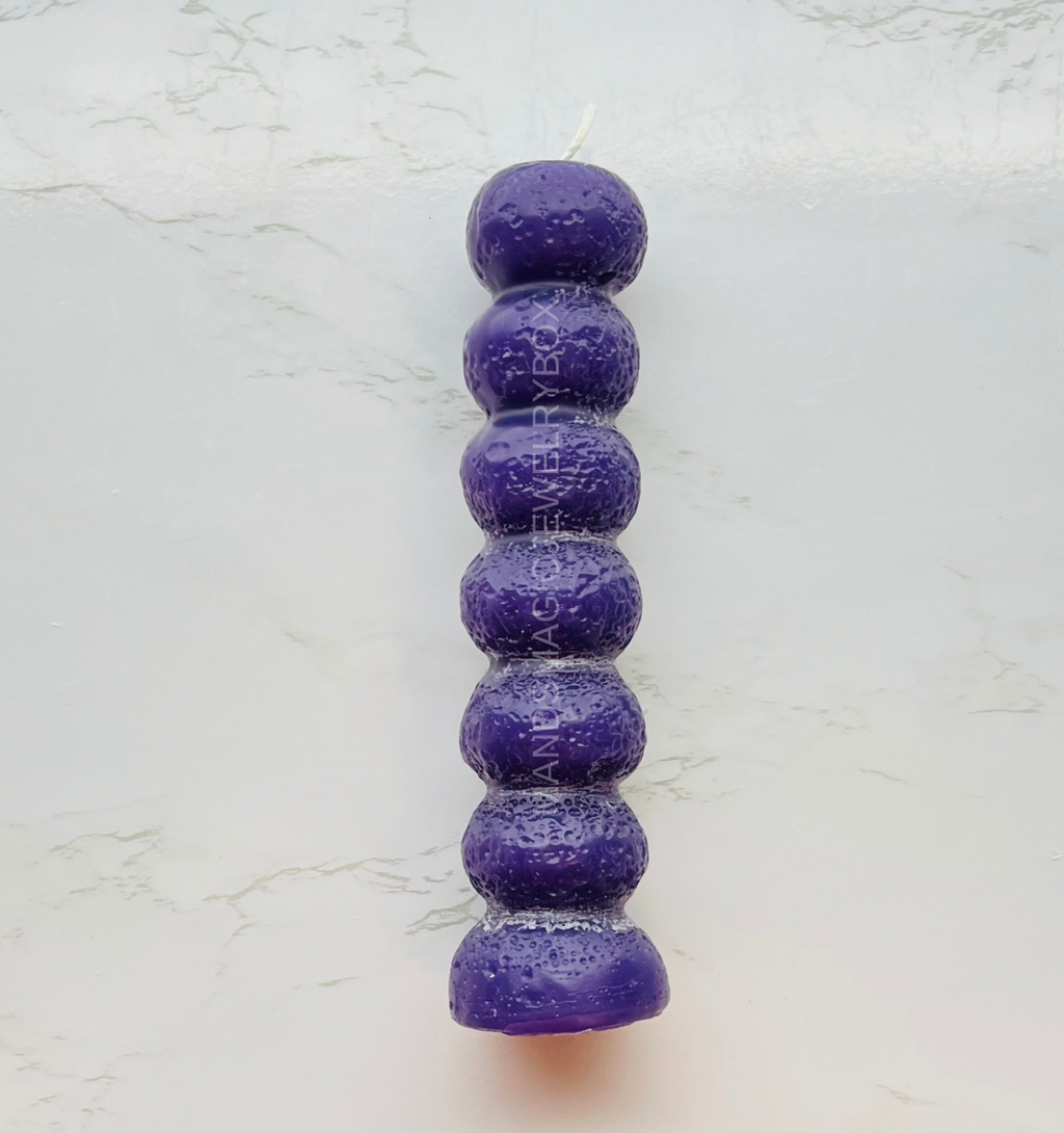 Plain 7 Knot Candles/Velas Solidas 7 Nudos