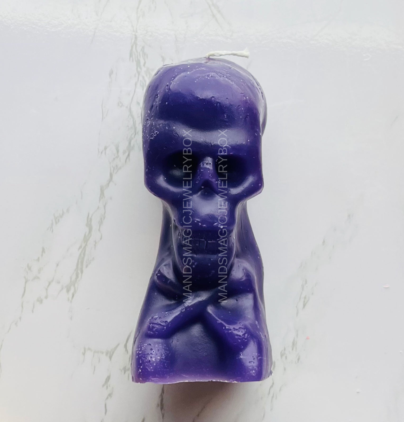 Plain Skull Candles/Velas Calaveras Solidas