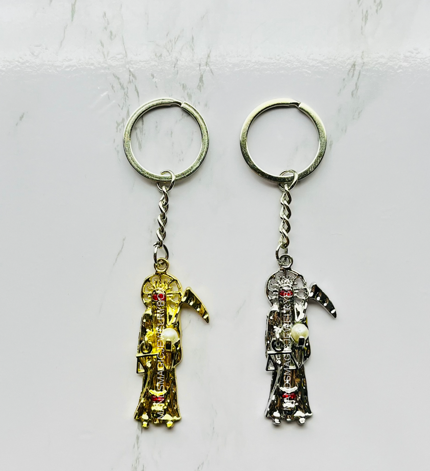 Holy Death Keychain/Llavero Santa Muerte