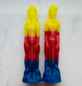 3 Color Figure Male/Female Candles