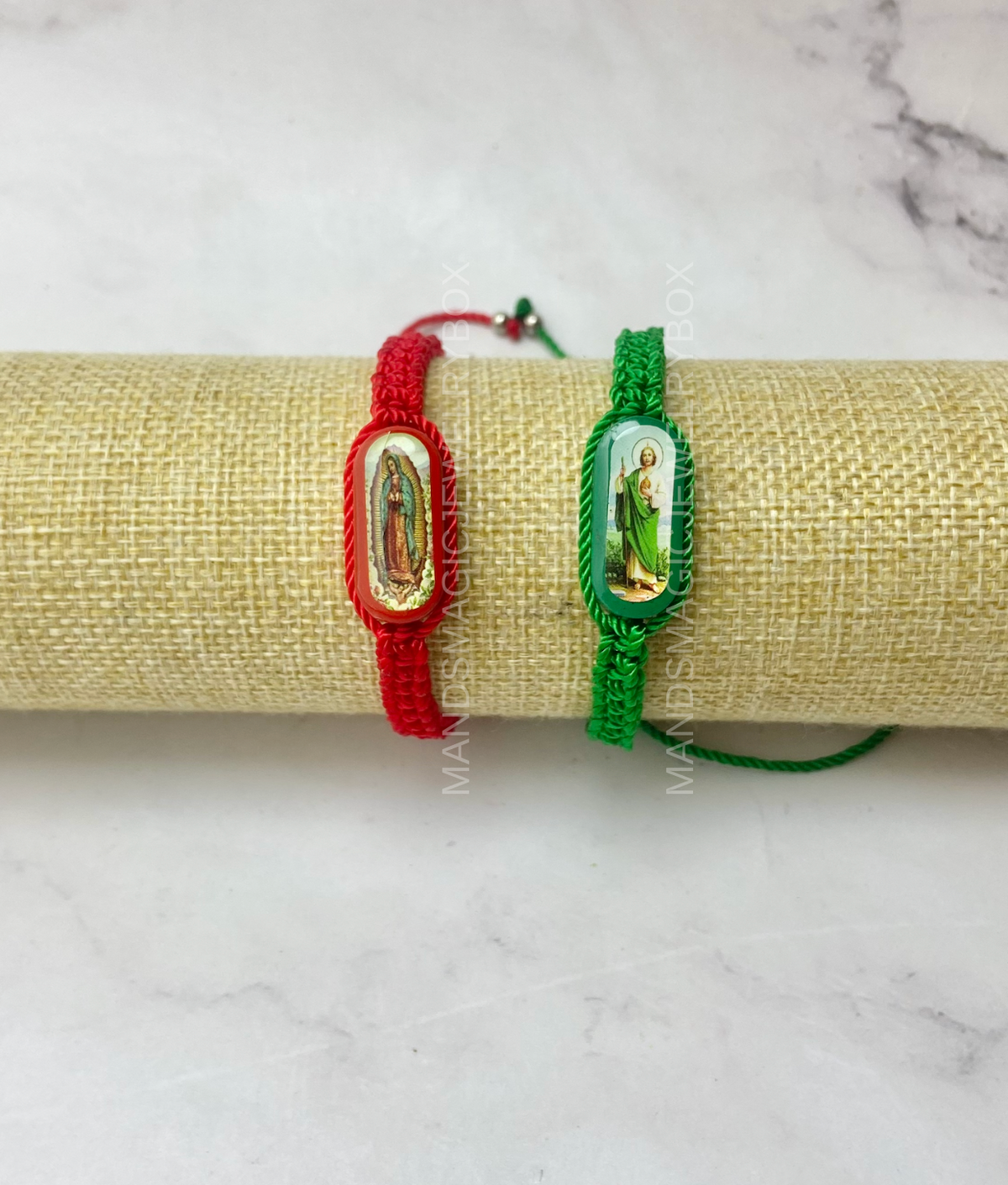 Religious Bracelets San Judas/Virgen Guadalupe