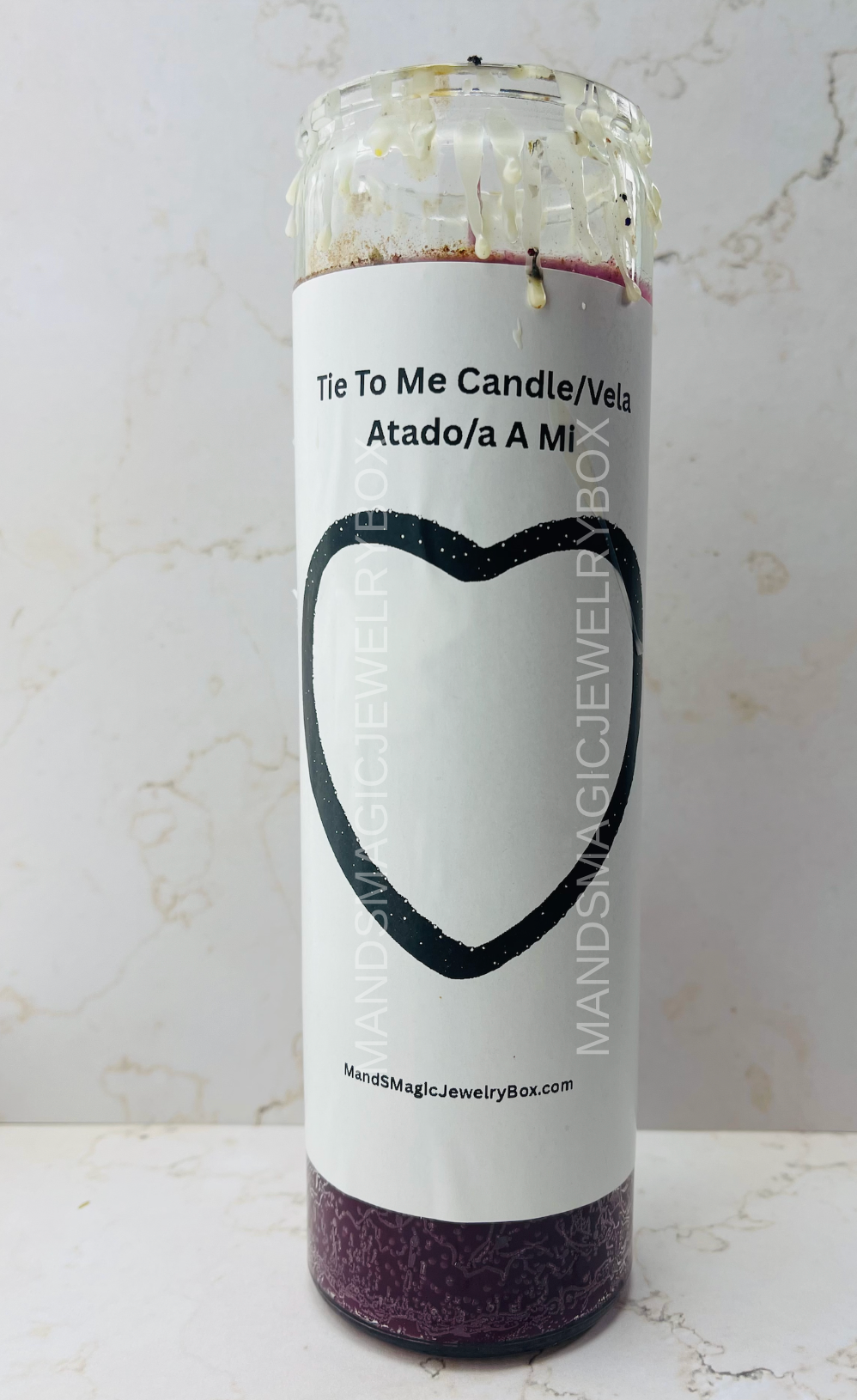 Tie To Me Candle/Vela Atado/a A Mi