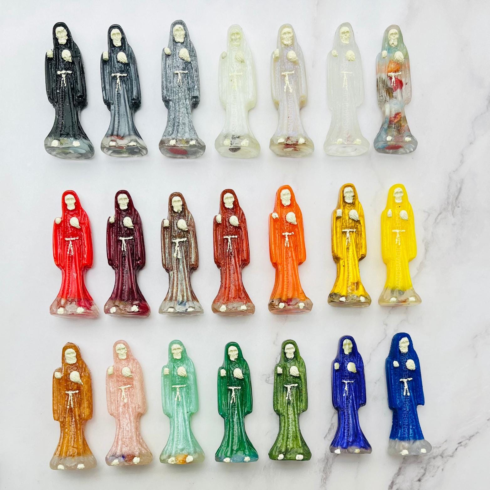 2.5-inch Santa Muerte Statue, Holy Death Statue