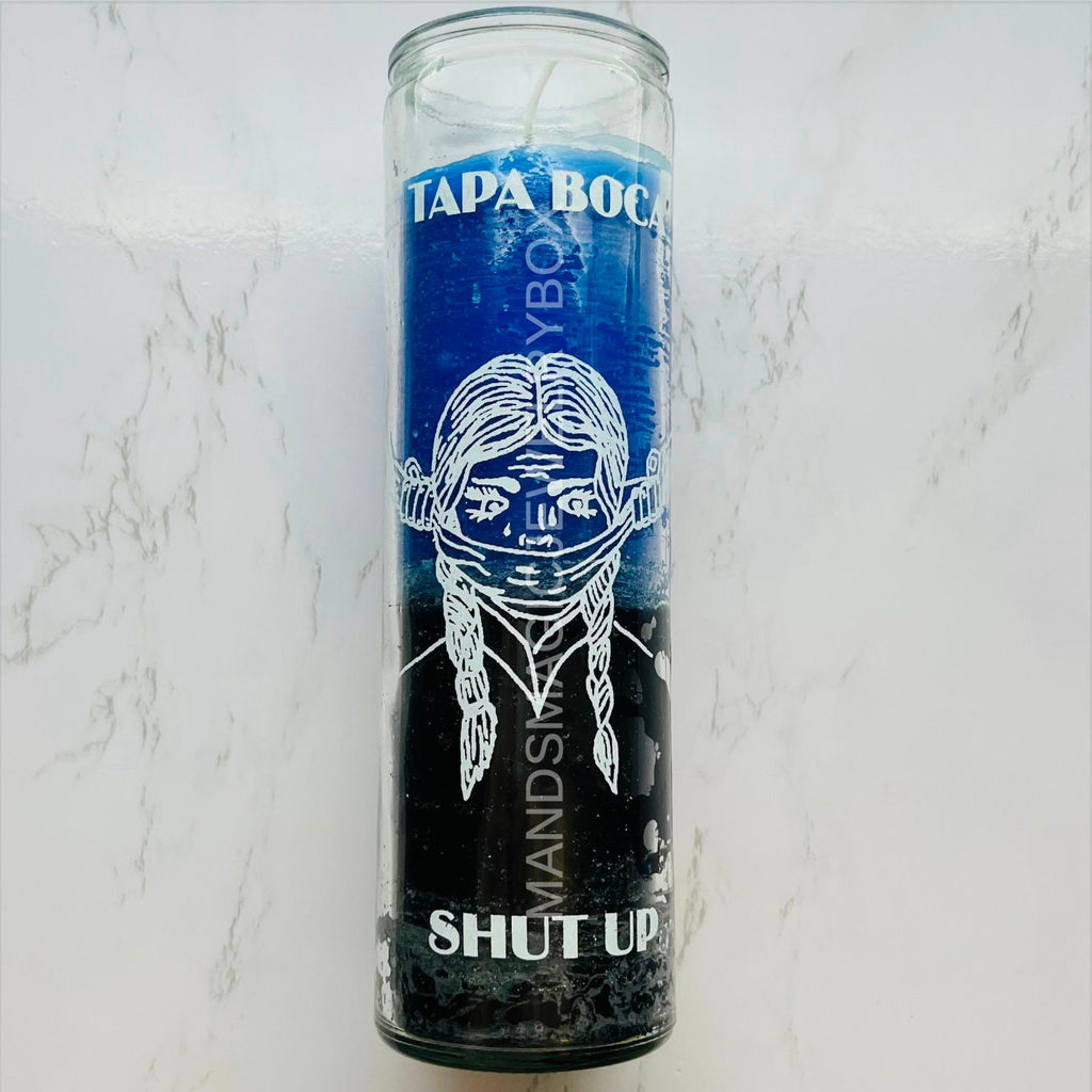 Shut Up Glass Candles