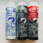 Jinx Removing Glass Candle | Quita Mala Suerte Vela de Cristal