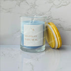 Moonlight White Musk • 13 oz • Scented Candle • White Musk Scented • w/ Airtight Bamboo Lid