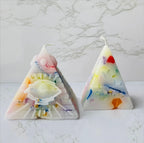 Aura Pyramid Wax Candle Set