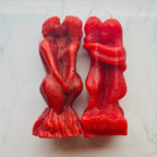 Adam & Eve Forbidden Temptation Figure Wax Candle