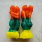 Open Roads Adam & Eve Forbidden Temptation Figure Wax Candle