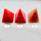 Pyramid Figure Wax Candle